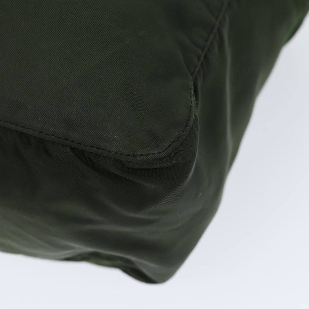 PRADA Hand Bag Nylon Khaki Auth ac2986 - Picture 16 of 16